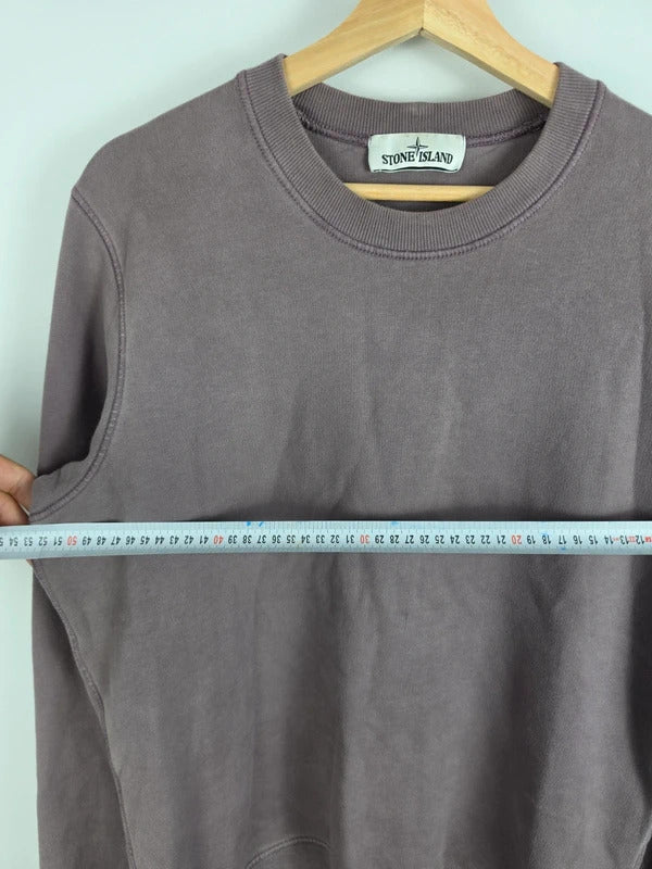 Stone Island Dusty Mauve Crew Neck Sweatshirt – Size S