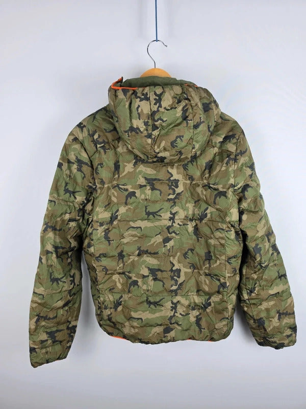Polo Ralph Lauren Reversible Puffer Jacket – Camo / Olive – Size S