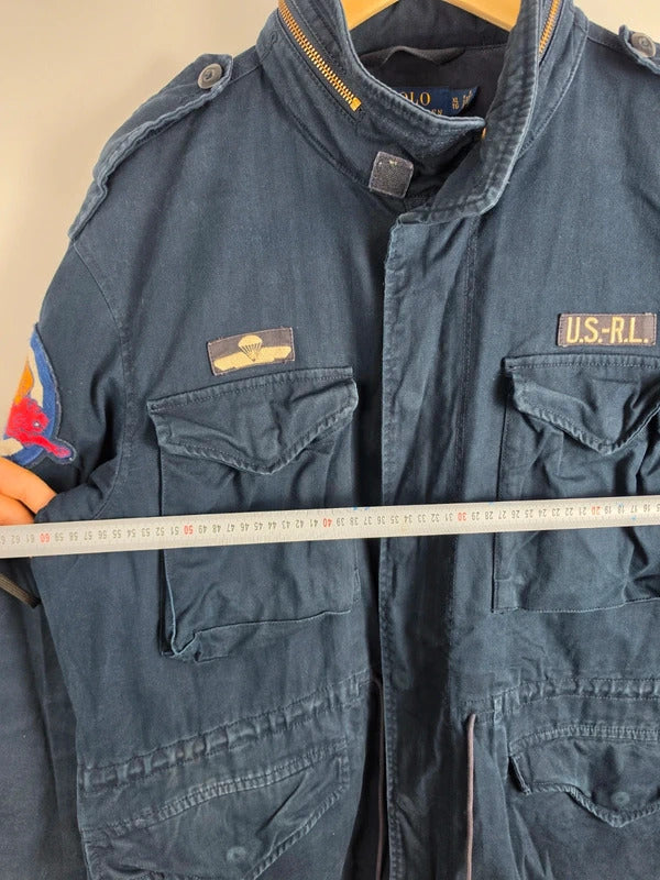 Polo Ralph Lauren USRL Military Patch M65 Field Jacket – Size XL