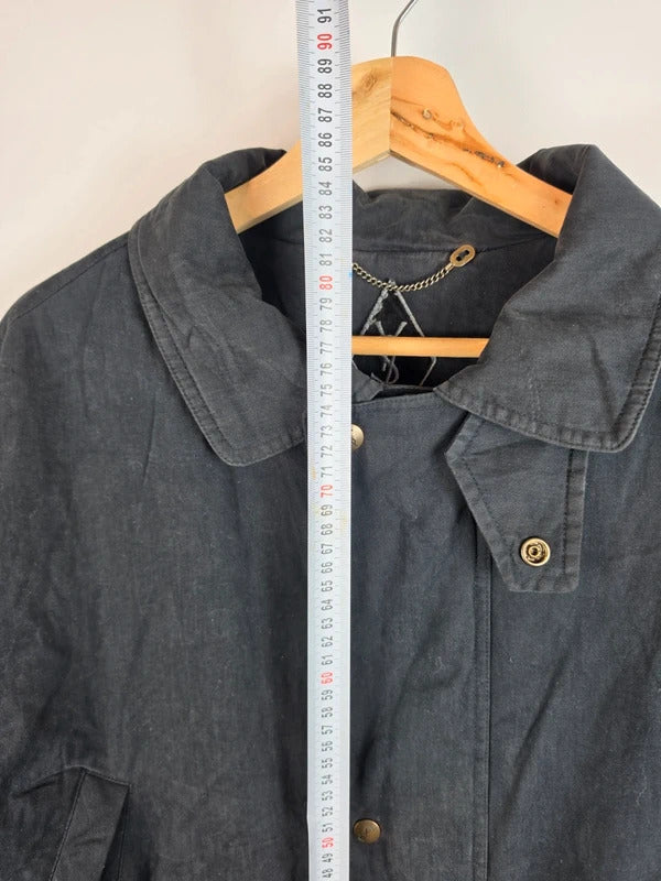 Vintage Yves Saint Laurent Pour Homme Quilted Field Jacket Navy - Size XL