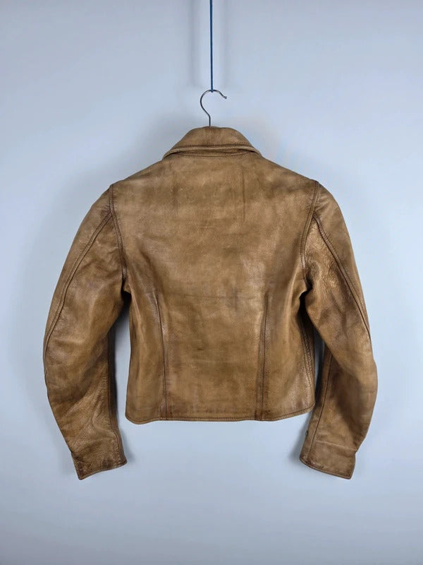 Belstaff The Aviator Leather Biker Jacket – IT 42 / UK 10, Museum Edition