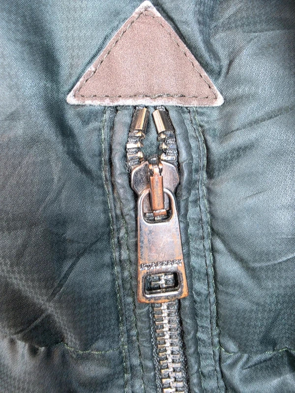 Burberry Brit Down Puffer Jacket Dark Forest Green Nova Check Lined Mens XXL