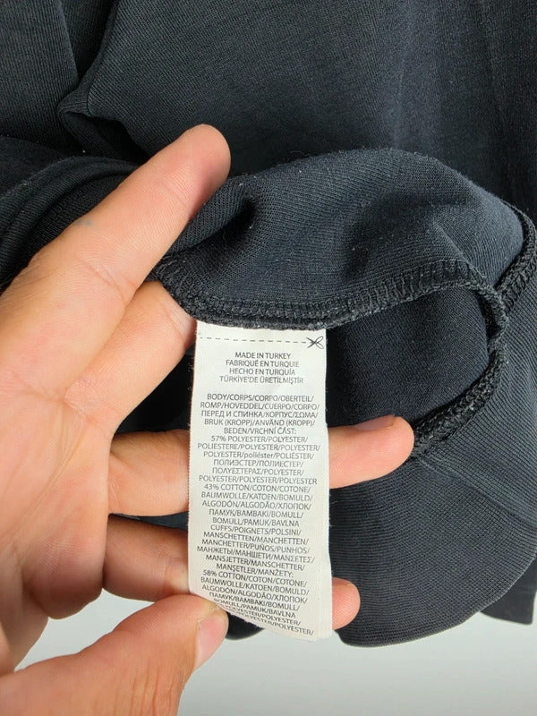 Polo Ralph Lauren Mens Black Hoodie – Size Medium