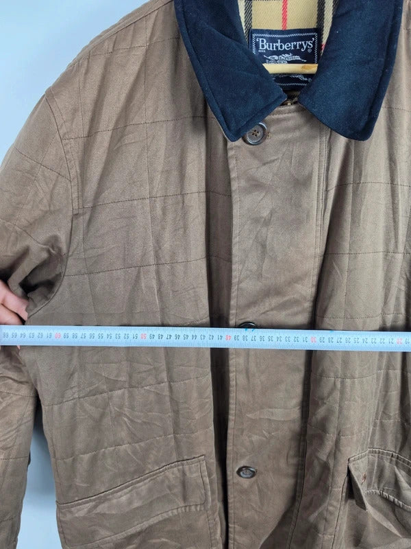 Vintage Burberrys Brown Quilted Jacket – Size 52 / XL