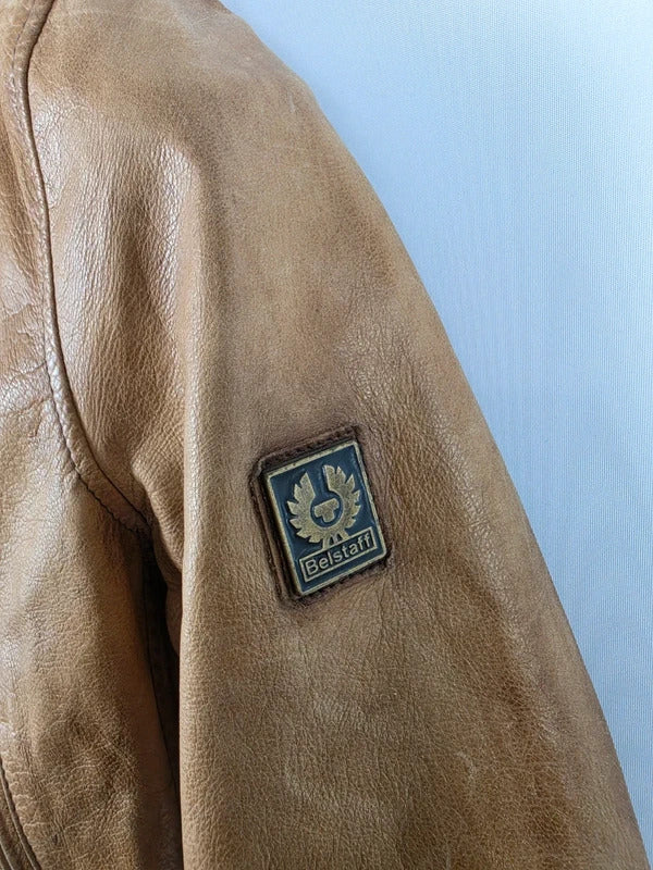Belstaff The Aviator Leather Biker Jacket – IT 42 / UK 10, Museum Edition