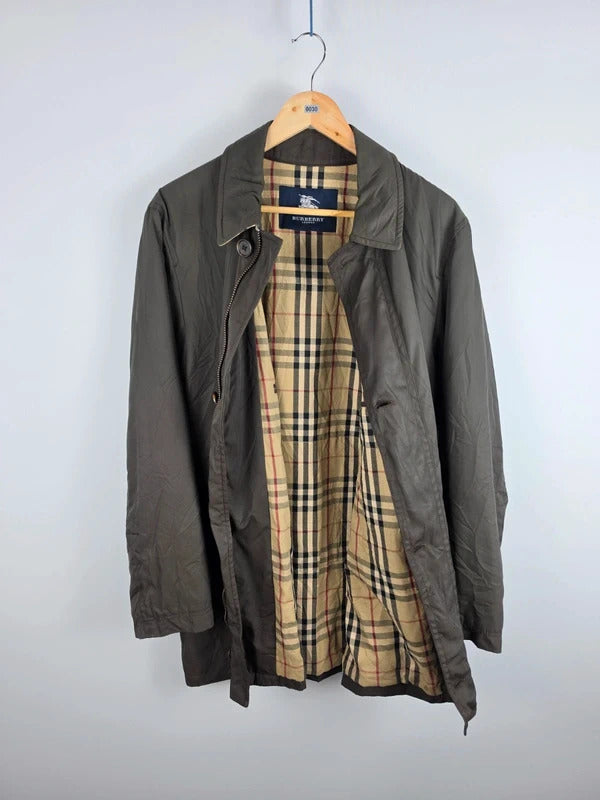 Burberry London Dark Brown Field Jacket – Size 52 / XL