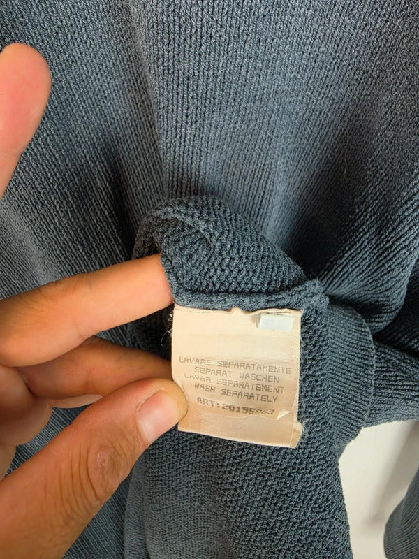 Vintage Stone Island Knit Jumper Blue - Size L (ART 26155C63)