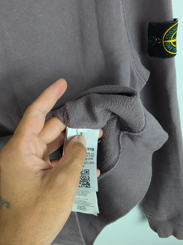 Stone Island Dusty Mauve Crew Neck Sweatshirt – Size S