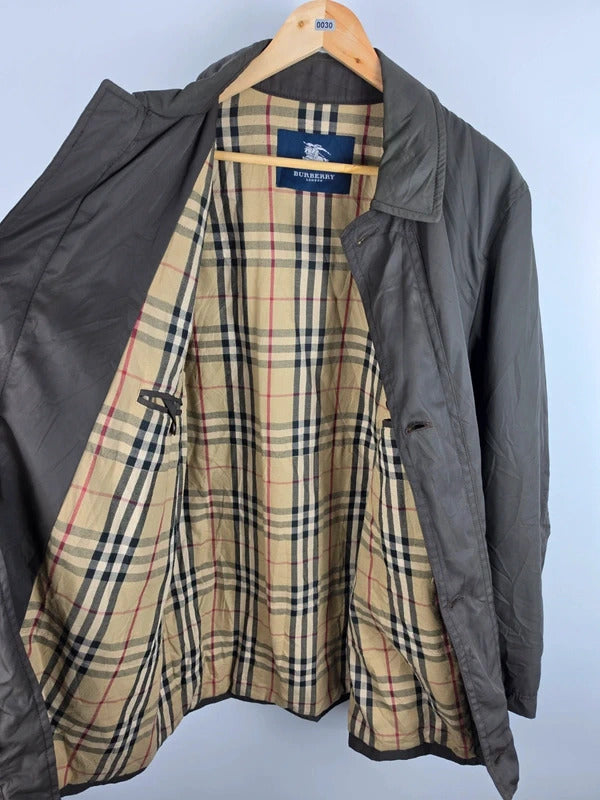 Burberry London Dark Brown Field Jacket – Size 52 / XL
