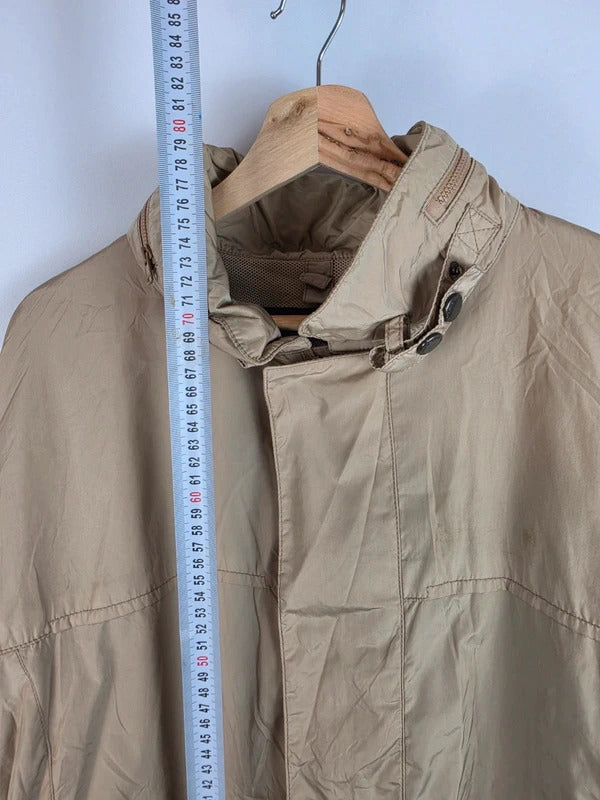 Burberry London Field Jacket Beige Tan Size 52 Large