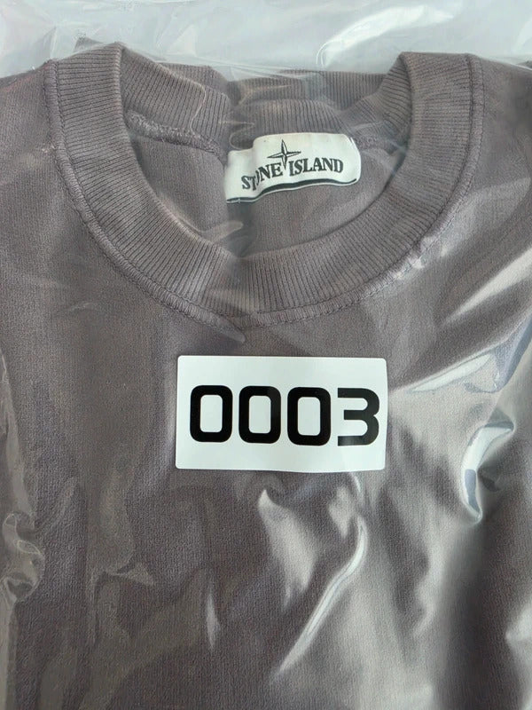 Stone Island Dusty Mauve Crew Neck Sweatshirt – Size S
