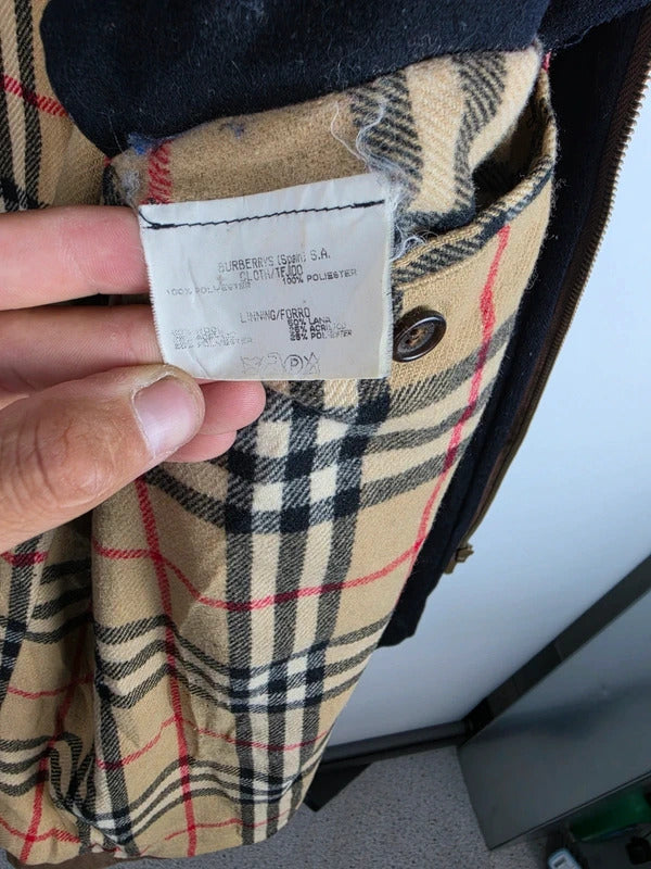 Vintage Burberrys Brown Quilted Jacket – Size 52 / XL