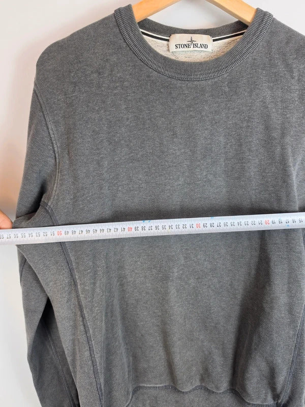 Stone Island Grey Crewneck Sweatshirt - Size L