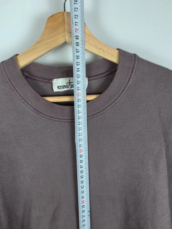 Stone Island Dusty Mauve Crew Neck Sweatshirt – Size S