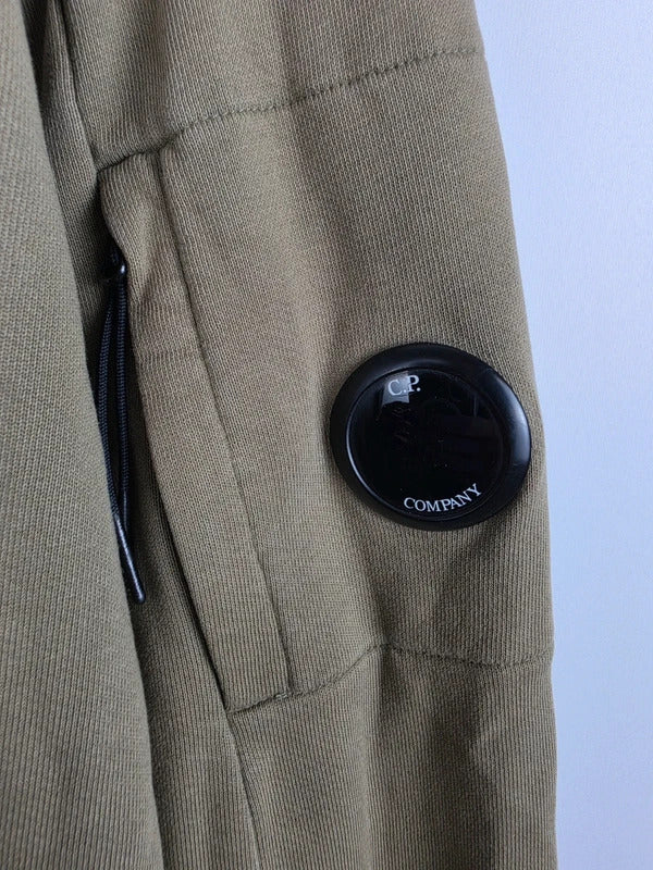 C.P. Company Khaki Lens Sleeve Crew Neck Sweatshirt – Size L