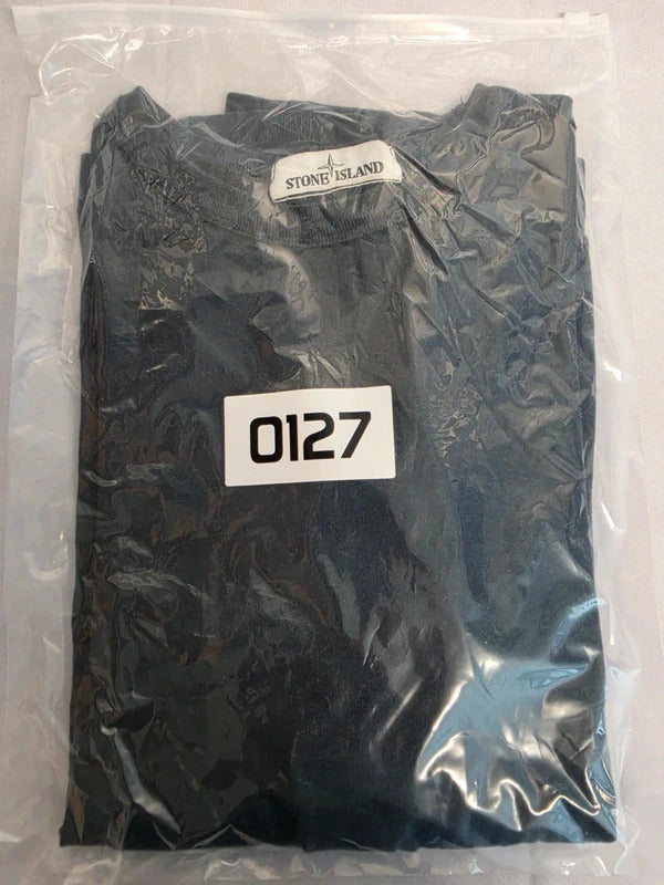 Stone Island Badge Crewneck Long Sleeve Black S Art 751564450
