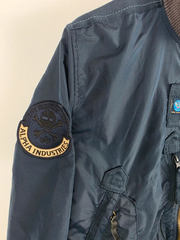 Alpha Industries Limited Edition Skull MA-1 Bomber Jacket – Size L