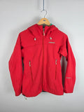 Patagonia Red Polartec Fleece-Lined Hooded Jacket – Women’s XS