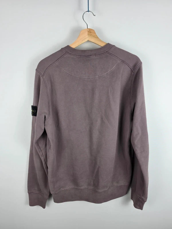 Stone Island Dusty Mauve Crew Neck Sweatshirt – Size S