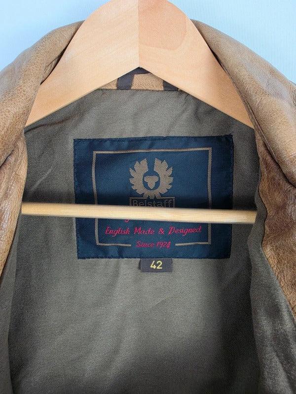 Belstaff The Aviator Leather Biker Jacket – IT 42 / UK 10, Museum Edition