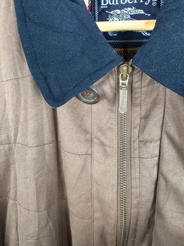 Vintage Burberrys Brown Quilted Jacket – Size 52 / XL