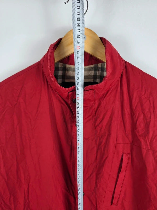 Burberry London Red Harrington Jacket – Size 52 XL