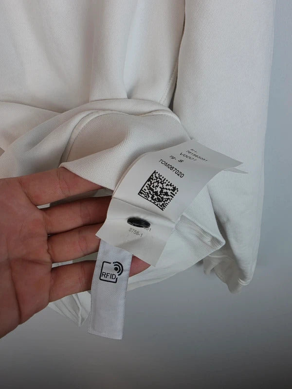 Stone Island Crewneck Sweatshirt SS22 Off White White Size S