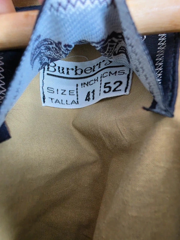 Burberrys Vintage Khaki Cotton Blend Harrington Jacket – Size 52 (fits XL)