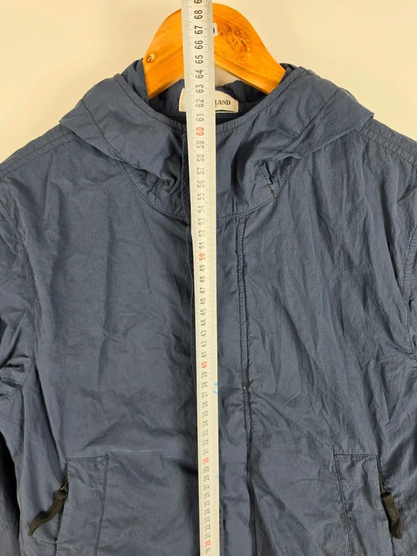 Stone Island Junior Navy Nylon Hooded Bomber Jacket – Age 14 / XS Adult