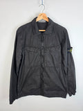 Stone Island Cotton Overshirt Jacket Dark Grey Charcoal - Medium