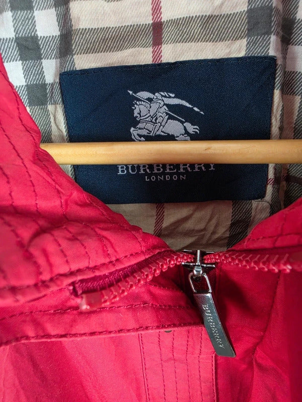 Burberry London Red Harrington Jacket – Size 52 XL