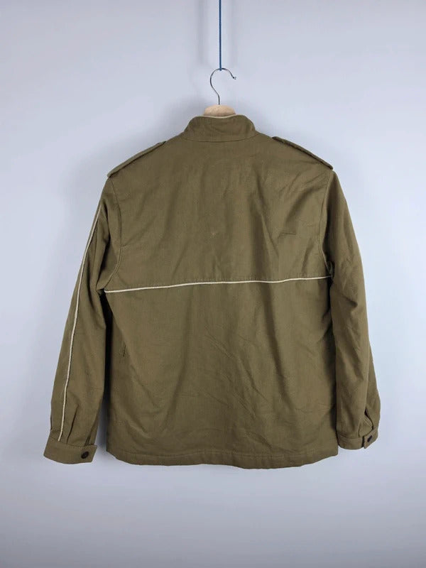 Vintage Burberrys Olive Military Field Jacket – Size M