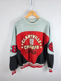 Vintage 80s Adidas Take Off Claryville Champs Basketball Sweatshirt – Size M