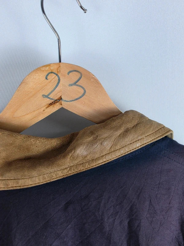 Vintage YSL Pour Homme Navy Harrington Jacket – Size L