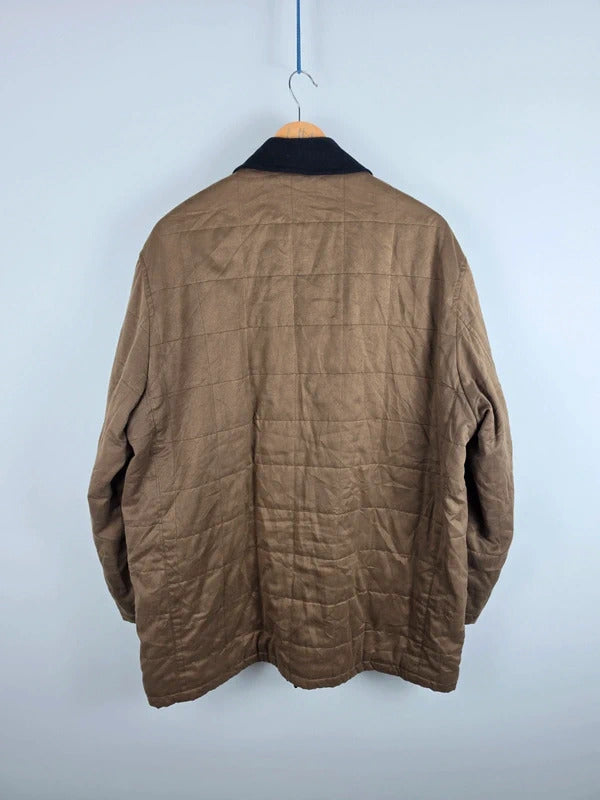Vintage Burberrys Brown Quilted Jacket – Size 52 / XL