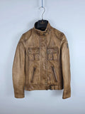 Belstaff Gangster 1969 Waxed Leather Jacket – UK 4 / IT 36