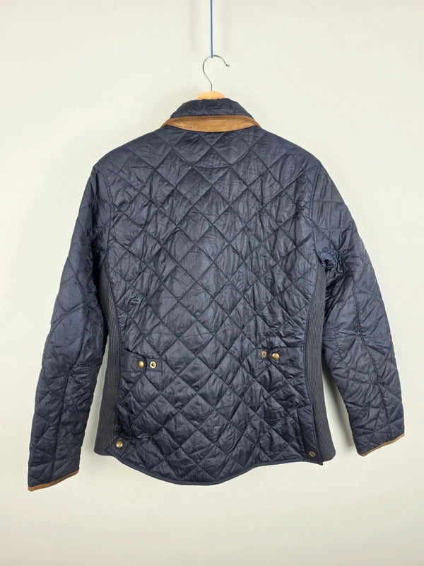Polo Ralph Lauren Crest Quilted Jacket, Navy – Size L