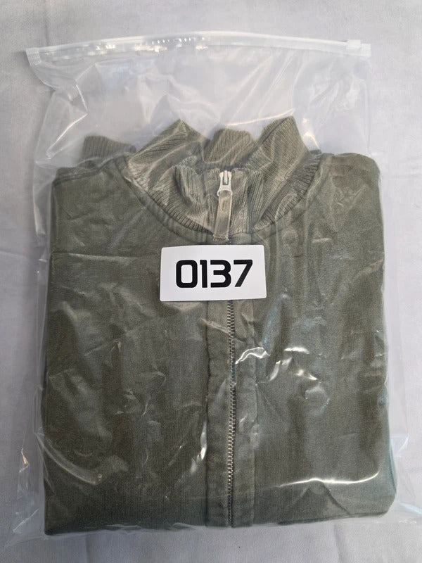 Vintage C.P. Company Heavy Cotton Full Zip Sweatshirt Green - Size 12 Yrs