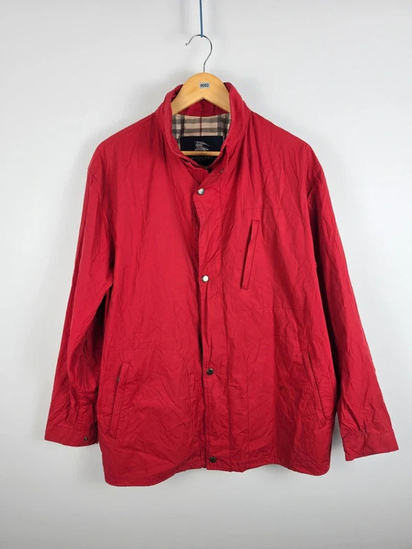 Burberry London Red Harrington Jacket – Size 52 XL
