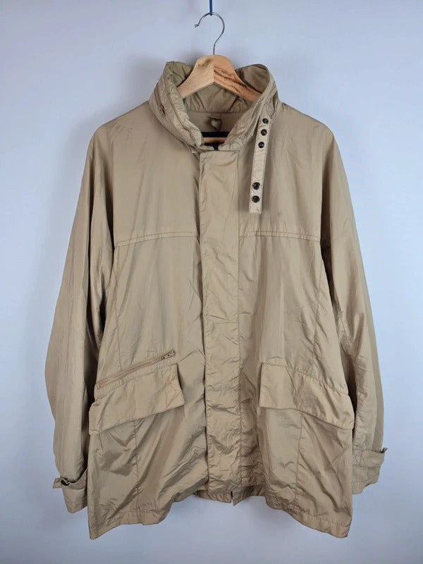 Burberry London Field Jacket Beige Tan Size 52 Large