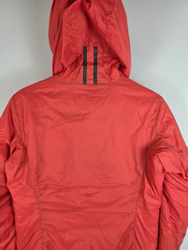Canada Goose Women's Down Bomber Jacket Red Size M Hooded
