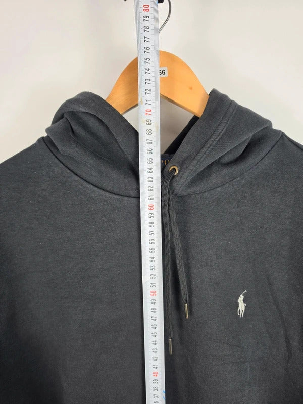 Polo Ralph Lauren Mens Black Hoodie – Size Medium