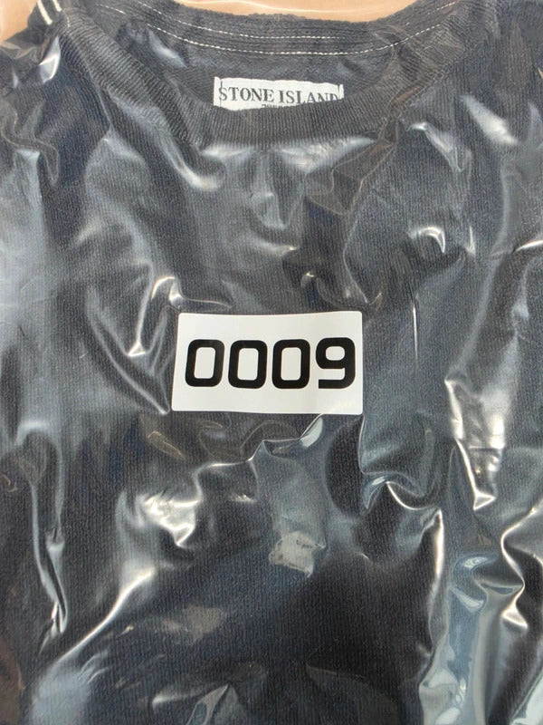 Stone Island Vintage Navy Fine Knit Crew Neck Jumper – Size XL
