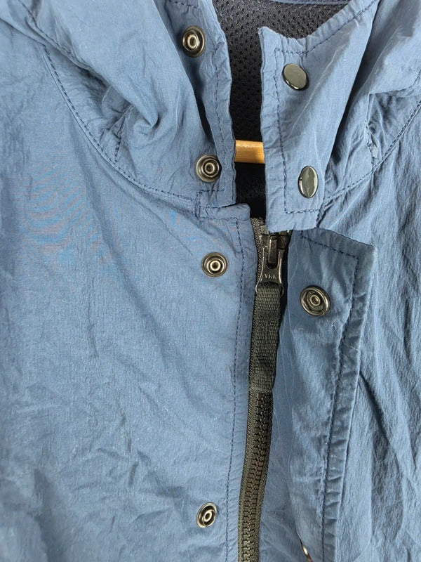 Stone Island Junior Navy Nylon Hooded Bomber Jacket – Age 14 / XS Adult