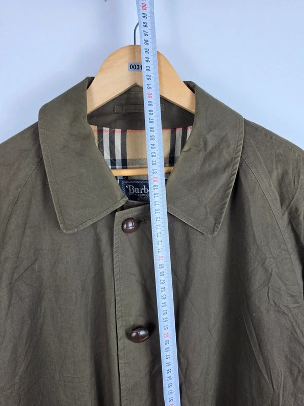 Burberrys Olive Quilted Lined Field Jacket – Size XL