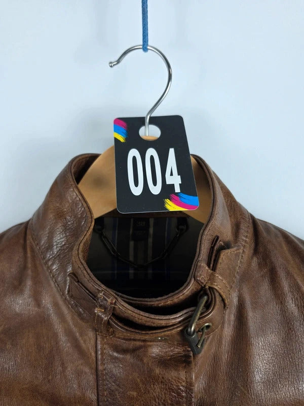 Belstaff Triumph 2.0 Brown Leather Biker Jacket – IT 38 / UK 6