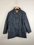 Vintage Burberrys Navy Quilted Jacket – Nova Check Lined, Size 44 ( L )