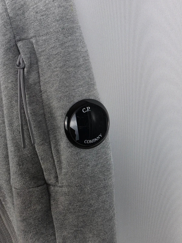 C.P. Company Grey Quarter-Zip Sweatshirt – Size M