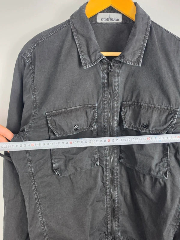 Stone Island Garment Dyed Overshirt Jacket – Size L
