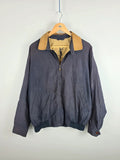 Vintage YSL Pour Homme Navy Harrington Jacket – Size L